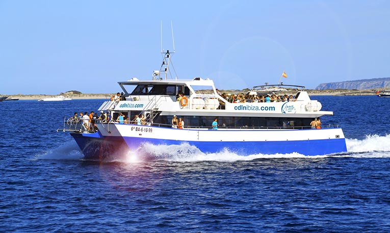 Ibiza boat hire service for 200 passengers
