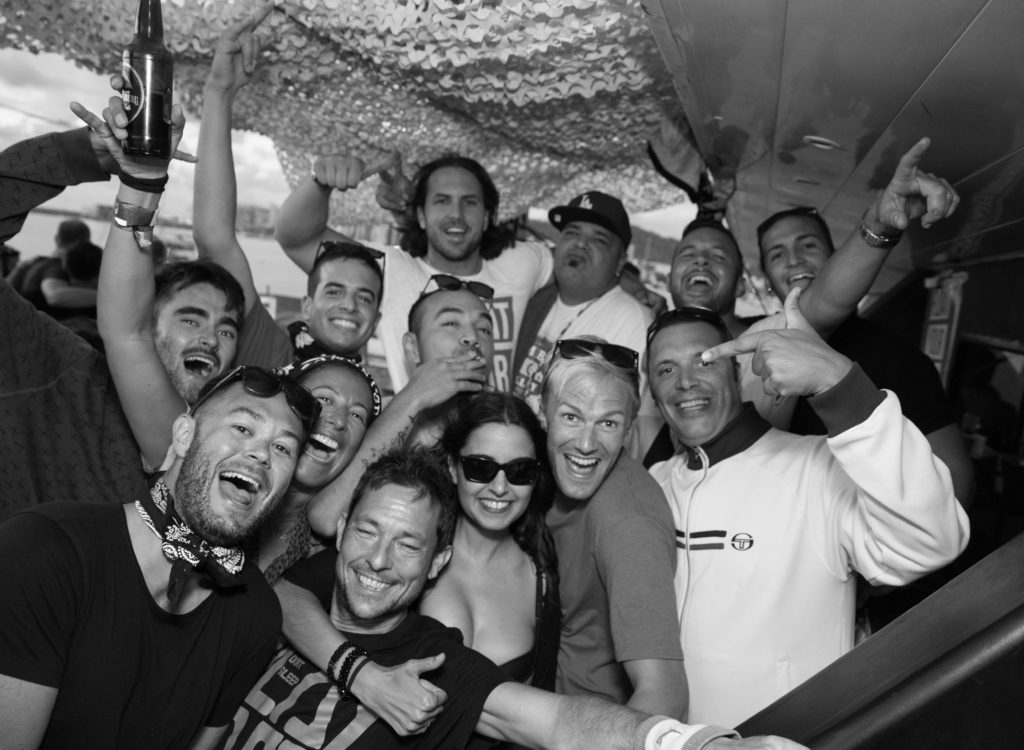 Our team Boat party Ibiza
